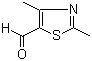 structure of CAS# 95453-54-6, 2,4-Dimethylthiazole-5-carboxaldehyde