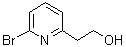 structure of CAS# 955370-07-7, 6-Bromo-2-pyridineethanol;2-(6-Bromopyridin-2-yl)ethanol