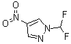 1-(Difluoromethyl)-4-nitro-1H-pyrazole molecular structure (CAS 956477-64-8)