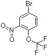 5-Bromo-2-(trifluoromethoxy)nitrobenzene molecular structure (CAS 95668-20-5)