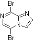 structure of CAS# 957344-74-0, 5,8-Dibromoimidazo[1,2-a]pyrazine