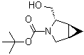结构式 CAS# 958457-61-9, (1S,2S,5R)-2-羟基甲基-3-氮杂双环[3.1.0]己烷-3-羧酸叔丁酯