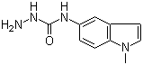 结构式 CAS# 958888-24-9, N-(1-甲基-1H-吲哚-5-基)氨基甲酰肼