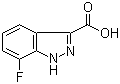 7-Fluoro-1H-indazole-3-carboxylic acid molecular structure (CAS 959236-59-0)