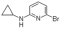 6-溴-N-环丙基-2-吡啶胺分子结构 (CAS 959237-20-8)