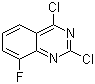 结构式 CAS# 959237-64-0, 2,4-二氯-8-氟喹唑啉