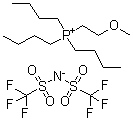 Tributyl(2-methoxyethyl)phosphonium bis(trifluoromethanesulfonyl)imide molecular structure (CAS 959698-44-3)