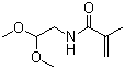 structure of CAS# 95984-11-5, N-(2,2-Dimethoxyethyl)methacrylamide