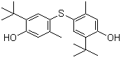 4,4'-硫代双(6-特丁基间甲酚)分子结构 (CAS 96-69-5)