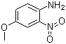 4-Methoxy-2-nitroaniline molecular structure (CAS 96-96-8)