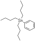 Tributylphenyltin molecular structure (CAS 960-16-7)