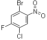 结构式 CAS# 960000-93-5, 1-溴-4-氯-5-氟-2-硝基苯