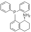 structure of CAS# 960128-64-7, (1R)-8-(Diphenylphosphino)-1,2,3,4-tetrahydro-1-naphthalenamine