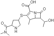 美罗培南分子结构 (CAS 96036-03-2)