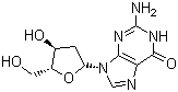 2'-Deoxyguanosine molecular structure (CAS 961-07-9)
