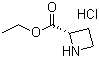 (S)-Azetidine-2-carboxylic acid ethyl ester hydrochloride molecular structure (CAS 96287-28-4)