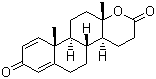 结构式 CAS# 968-93-4, 睾内酯酮