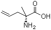 (R)-2-Amino-2-methyl-4-pentenoic acid molecular structure (CAS 96886-55-4)