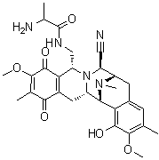 Cyanosafracin B molecular structure (CAS 96996-50-8)