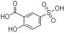 structure of CAS# 97-05-2, Sulfosalicylic acid ;5-Sulphosalicylic acid; 2-Hydroxy-5-sulfo-benzoic acid