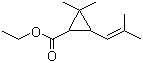 菊酸乙酯分子结构 (CAS 97-41-6)