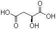 structure of CAS# 97-67-6, L(-)-Malic acid;L-Hydroxysuccinic acid; Apple acid