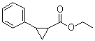 结构式 CAS# 97-71-2, 2-苯基环丙烷羧酸乙酯