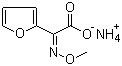 2-Methoxyiminofurylacetic acid amonium salt molecular structure (CAS 97148-89-5)