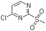 4-Chloro-2-(methylsulfonyl)pyrimidine molecular structure (CAS 97229-11-3)