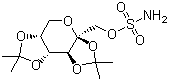 Topiramate molecular structure (CAS 97240-79-4)
