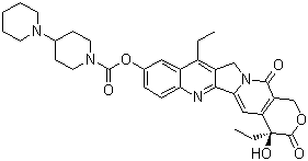 Irinotecan molecular structure (CAS 97682-44-5)