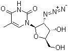2'-Azido-2'-deoxy-5-methyluridine molecular structure (CAS 97748-75-9)