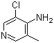 3-Chloro-5-methyl-4-pyridinamine molecular structure (CAS 97944-42-8)