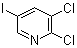 2,3-Dichloro-5-iodopyridine molecular structure (CAS 97966-01-3)