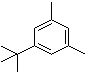 结构式 CAS# 98-19-1, 1-叔丁基-3,5-二甲基苯