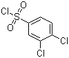 3,4-Dichlorobenzenesulfonyl chloride molecular structure (CAS 98-31-7)