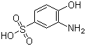 2-氨基苯酚-4-磺酸分子结构 (CAS 98-37-3)