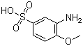 2-Anisidine-4-sulfonic acid molecular structure (CAS 98-42-0)