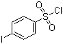 structure of CAS# 98-61-3, 4-Iodobenzenesulfonyl chloride;Pipsyl chloride