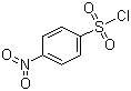 对硝基苯磺酰氯分子结构 (CAS 98-74-8)