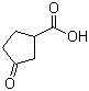 structure of CAS# 98-78-2, 3-Oxocyclopentanecarboxylic acid;3-Oxo-1-cyclopentanecarboxylic acid