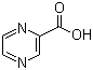 吡嗪-2-甲酸分子结构 (CAS 98-97-5)