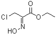 3-Chloro-2-(hydroxyimino)propanoic acid ethyl ester molecular structure (CAS 98143-38-5)