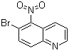 6-Bromo-5-nitroquinoline molecular structure (CAS 98203-04-4)