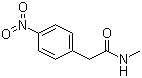 结构式 CAS# 98245-61-5, N-甲基-4-硝基苯乙酰胺