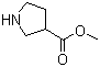Methyl 3-pyrrolidinecarboxylate molecular structure (CAS 98548-90-4)