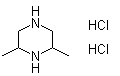 2,6-Dimethylpiperazine dihydrochloride molecular structure (CAS 98618-52-1)