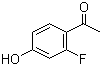 2'-Fluoro-4'-hydroxyacetophenone molecular structure (CAS 98619-07-9)