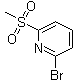 2-Methylsulfonyl-6-bromopyridine molecular structure (CAS 98626-92-7)