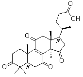 Lucidenic acid F molecular structure (CAS 98665-18-0)